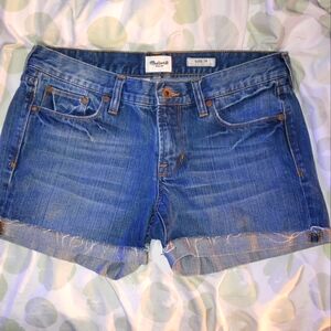 Madewell Denim Shorts, 4in Inseam, 29